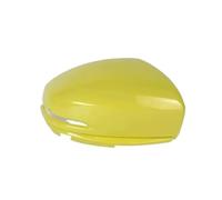 Side Wing Mirror Cover Cap For Fit 2014-2020 Rearview Mirror Cover Cap Shell Lid Housing With Signal Type(Yellow Right)