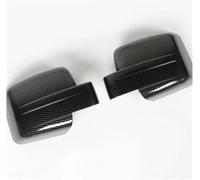 Side Wing Mirror Cover Cap For Jeep For Liberty 2008-2012 Carbon Style Plated Door Rearview Side Caps Car Wing Mirror Covers Cap