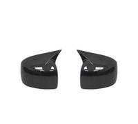 Side Wing Mirror Cover Cap For Mitsubishi For Lancer X 10 EX EVO 2013-2016 Side Door Rearview Mirror Cover Trim Car Styling(No light Carbon LooK)