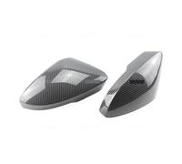Side Wing Mirror Cover Cap For Skoda For Octavia Mk3 5E Car Side Door Rearview Balck Carbon Mirror Cover Caps(Pattern Gloss Black)
