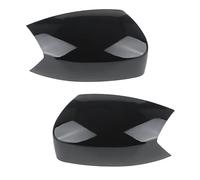 Side Wing Mirror Cover Cap Replacement for S-MAX For Galaxy For S-Max 2006 2007 2008 2009-2015 Glossy Black Side Wing Mirror Cover Rear View Cap Door Mirror Covers Caps 2pcs Left Right(2pcs Left
