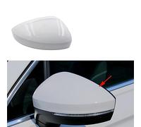 Side Wing Mirror Cover Cap White Side Mirror Cover Wing Cap Housing For VW For Tiguan 2017 2018 For Tayron 2019 2020 Wing Mirror Cover (Color : Left LH)