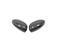 Side Wing Mirror Cover Caps Replacement for Renault For Captur Accessories 2020 2021 Car Side Door Rearview Turning Mirror Cover Trim Chrome Carbon Car Styling Mirror Cover Cap (Color : Short Wir