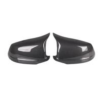 Side Wing Mirror Cover For BMW 5 For Series F10 F11 2010-2013 Car Rearview Mirror Cover Side Wing Protect Frame Covers Carbon Fiber Style Trim Shell(Carbon Fiber)