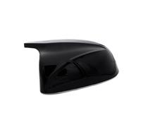 Side Wing Mirror Cover For BMW For X3 G01 X4 G02 X5 G05 X7 G07 X6 G06 2018-2023 Carbon Fiber Look Black Rearview Side Mirror Cover Caps Side Mirror Housing(Left Side Black)
