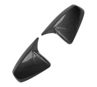 Side Wing Mirror Cover For Cadillac For SRX 2010-2016 Pair Rearview Side Mirror Cover Wing Cap Exterior Door Case Trim Carbon Fiber Black ABS(Carbon Fiber Look)