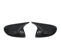 Side Wing Mirror Cover For Mazda 2 For Mazda 3 1.6 Side Rearview Mirror Cover Wing Mirror Cap With The Painted Color(Carbon fiber pattern)