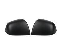 Side Wing Mirror Cover For Tesla For Model Y Carbon Fiber Decorative Replacement Side Wing Caps Housing Automotive Car Rear View Mirror Covers Car Side Mirror Cover(Matte Black)