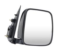 Side Wing Mirror Cover Rearview Wing Mirror Assembly For Toyota For Hiace For TRH For KDH 200 2005 2006-2013 Fully Manual Folding Rearview Housing Shell(1Piece right)