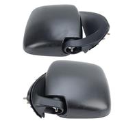 Side Wing Mirror Cover Rearview Wing Mirror Assembly For Toyota For Hiace For TRH For KDH 200 2005 2006-2013 Fully Manual Folding Rearview Housing Shell(1 pair)
