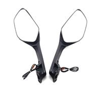 Side Wing Mirror For CBR250R For CBR300R For CBR500R For CBR650F For CBR650R Motorcycle Side Rearview Mirrors With Turn Signal Light Accessories Bar End Side Mirrors