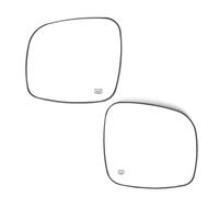 Side Wing Mirror Glass Car Replacement For Chrysler For Town For Country 2008 2009 2010-2015 2016 For Dodge For Grand For Caravan 2008-2020 Heated Rear View Mirror Glass