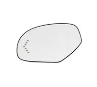 Side Wing Mirror Glass Compatible With Chevrolet For Avalanche 2007 2008 For Silverado 1500 For Tahoe 2008 2009 2010 2011 2012 2013 Car Side Door For Wing Mirror Glass(1pcs Left)