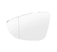 Side Wing Mirror Glass Compatible With For Beetle A5 2012-2015 For Passat CC 2009-2016 For Eos 2005-2016 Electronic Heated Car Rearview Mirror Glass(1 left)