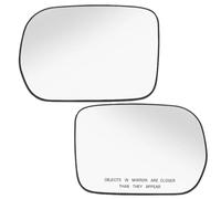 Side Wing Mirror Glass Compatible With Pilot 2003 2004 2005 2006 2007 2008 Car Left Right Side Heated Mirror Glass Rearview Mirror 76253S9VA01 76203S9VC01(2pcs)