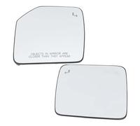 Side Wing Mirror Glass For Bronco 2020 2021 2022 2023 2024 Textured Black Camera Hole Side Mirror Cover Car Rearview Mirror Cover Cap(1 pair)