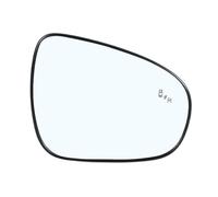 Side Wing Mirror Glass For Lexus ES IS CT LS GS RC 2013-2016 Car Rearview Mirror Glass With Heated Blind Spot(Only Right)