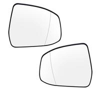 Side Wing Mirror Glass Heated Plate Convex Rearview Wide Angle For Ford For Focus MK2 MK3 For Mondeo MK4 2008-2018 Rearview Mirror Lenses(Left and Right)