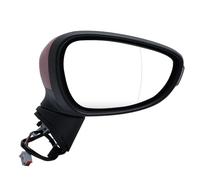 Side Wing Mirror Indicator Light Cover Fit For Ford Fiesta MK7 2008 2009 2010 2011 2012 Right Driver Side Off Side (RED, Right Side)