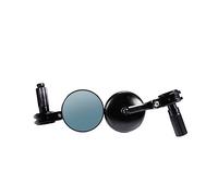 Side Wing Mirror Mini CNC Motorcycle ATV Handle Bar End Mirrors Handlebar Side Rearview Mirrors Blue Glass Bar End Side Mirrors