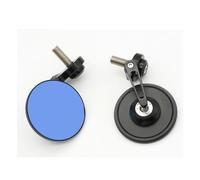 Side Wing Mirror Motorcycle Bar End Mirrors Retro Handlebar Tip Rearview CNC Aluminum For R NineT Scrambler For S1000RR For S1000R Bar End Side Mirrors