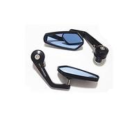 Side Wing Mirror Motorcycle Rear View Mirrors Anti-Glare HD Motorbike Black Handlebar End Side Mirror For Scooters ATV Bike Motorcycles Bar End Side Mirrors