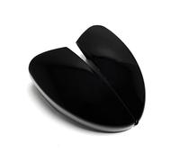 Side Wing Rear View Rearview Mirror Cover Case Caps For Ford For Kuga For Escape C520 For EcoSport 13-18 For Focus 3 MK3 SE ST RS(Black)