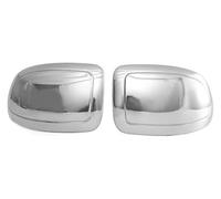 Side Wing Rearview Caps For Silverado For GMC For Sierra 1999-2006 1 Pair Chrome Rearview Cover Housing Half Caps
