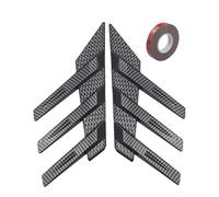 Side Wing Trim Cover - Automotive Body Louvers Parts,Car Wind Noise Reduction Package, Automobile Exterior Deflector Accessories, Vehicle Window & Rearview Mirror Diffuser Spoiler