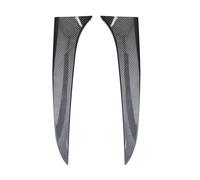 Side Wing Trim Cover Car Rear Window Side Spoiler Canard Splitter For X1 E84 2009-2015 1 Pair POMPOMPUR(Carbon Grain)