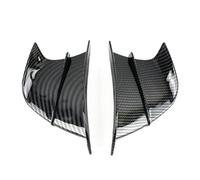 Side Winglet For Suzuki For Hayabusa For GSX-R1000 S1000 For GSX-R750 Katana Motorcycle Winglet Aerodynamic Wing Kit Spoiler Motorcycle Winglets(Carbon Look)