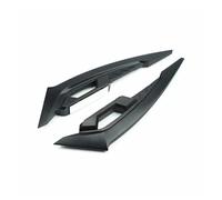 Side Winglet Spoiler 2Pcs Fixed Wind Wing With Adhesive Decoration Stickers Motorcycle Winglets Front Side Spoiler Set(Black)