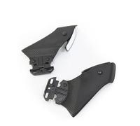 Side Winglet Spoiler For CBR650R CB1000RR CBR600RR CBR250R CBR600F4 Motorcycle Si Winglet Kit Spoiler Fairing Rear View Mirror Fixed Wing(Matte mirror base)