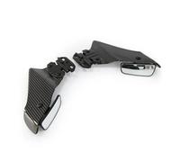 Side Winglet Spoiler For CBR650R CB1000RR CBR600RR CBR250R CBR600F4 Motorcycle Si Winglet Kit Spoiler Fairing Rear View Mirror Fixed Wing(Bright mirror base)