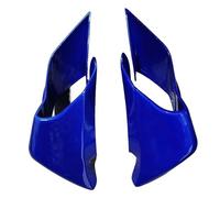 Side Winglet Spoiler For YZF R1 R3 R25 For YZF-R1 YZF-R25 For YZF-R3 2015-2020 2021 2022 2023 Motorcycle Winglets Fixed Wind Wing Fairing Shell(Blue)