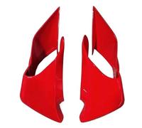 Side Winglet Spoiler For YZF R1 R3 R25 For YZF-R1 YZF-R25 For YZF-R3 2015-2020 2021 2022 2023 Motorcycle Winglets Fixed Wind Wing Fairing Shell(Red)