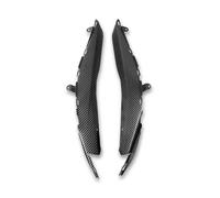 Side Winglet Spoiler For YZF R25 R3 For YZF-R3 YZF-R25 2019 2020 2021 2022 2023 Motorcycle Passenger Seat Cover Si Panel Rear Tail Middle Fairing(C-Carbon Fiber Look)