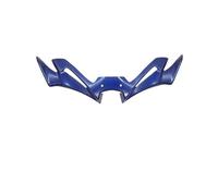 Side Winglet Spoiler For YZF-R3 /R25 2019 2020 2021 2022 2023 2024 Motorcycle Accessories Front Fairing Winglets Cover Protection Guard(Blue)