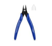 Side Wire Cutters, Flush Cutters Precision Spring-Loaded Side Cutter, Heavy Duty Diagonal Cutting Pliers in CRV Steel for Electrical, Home DIY, Jewelry Crafts, Coil Making Tools (#1 Blue)