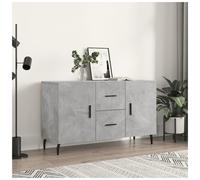 vidaXL Sideboard Concrete Grey 100x36x60 cm Engineered Wood