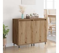 vidaXL Sideboard 2 pcs Artisan Oak 40 x 35 x 70 cm