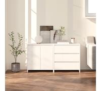 Vidaxl 2 Piece Sideboard White Engineered Wood