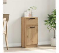 vidaXL Sideboard Artisan Oak 30x30x70 cm Engineered Wood cabinet cupboard