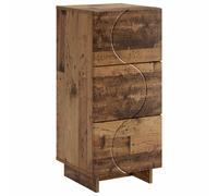 Sideboard 33.5 x 34.5 x 75 cm Engineered Wood Cabinet Kitchen Open Shelf vidaXL