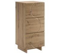 Sideboard 33.5 x 34.5 x 75 cm Engineered Wood Cabinet Kitchen Open Shelf vidaXL