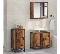 Sideboard 35.5X35X76 Cm Engineered Wood And Metal
