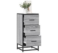Sideboard 35.5X35X76 Cm Engineered Wood And Metal