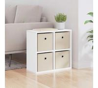 vidaXL Sideboard with Drawer White 49.5 x 22 x 47 cm