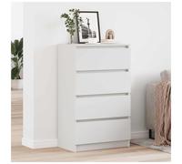 Vidaxl Sideboard White 60X35X98.5 Cm Engineered Wood