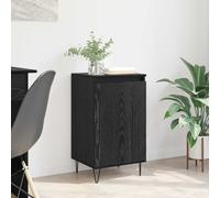 vidaXL Sideboard Black Oak 40 x 35 x 70 cm Engineered Wood